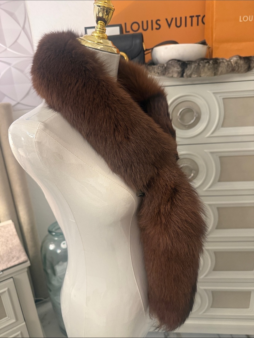 Real Fox fur scarf